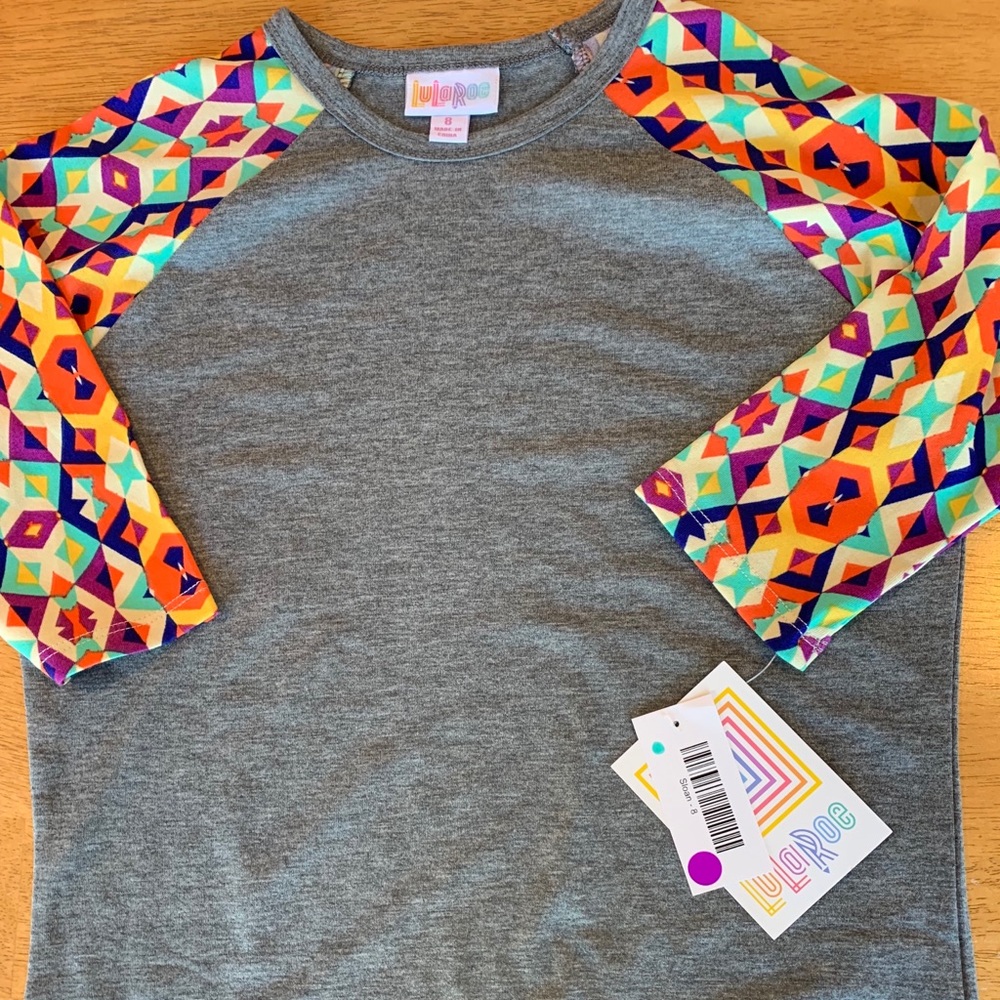 NWT LuLaRoe kids Sloan top